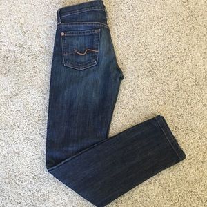 7 For All Mankind Straight Leg Jeans
